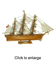Cutty Sark Clipper Ship Model - click to enlarge