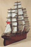 Cutty Sark Clipper Ship Model.