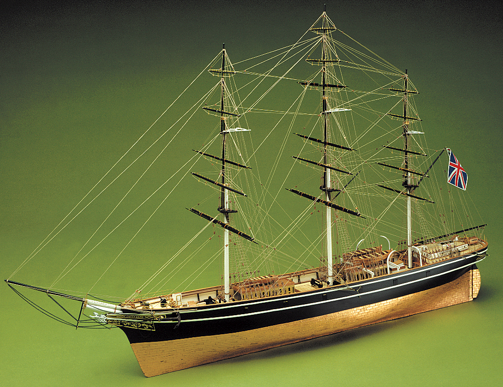 Cutty Sark Wooden Model Kit by Mantua Sergal