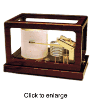 Dampened Deluxe Quartz Barograph by Weems and Plath - click to enlarge