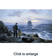 Dawn Departure by Charles Vickery - click to enlarge