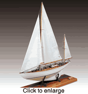 Dorade Racing Yacht Model Boat kit by Amati - click to enlarge