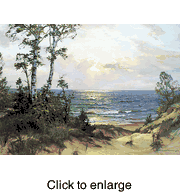 Duneland Sunset: by Charles Vickery - click to enlarge