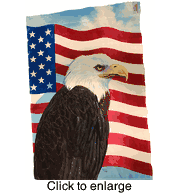 Eagle Flag House Banner - click to enlarge