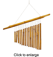 Encore Bamboo Tang Wind Chime - click to enlarge