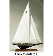 Endeavour Model Boat: 1934 - click to enlarge