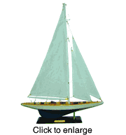 Endeavour Wood Model Boat  Small 18.75" - click to enlarge