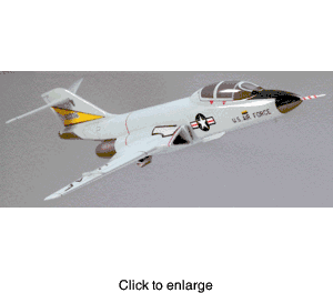 F - 101 Voodoo, (USAF). - click to enlarge