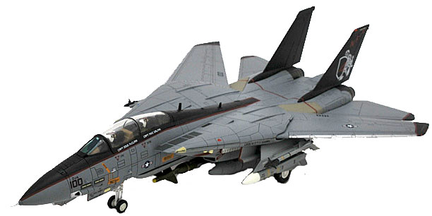 センチュリーウイングス 1/144 F-14A TOMCAT VF-154 Century Wings 586710 - F-14 Tomcat Diecast Model, USN VF-154