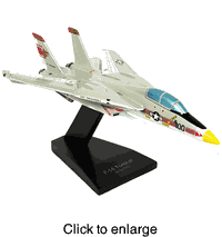 F - 14A Tomcat, (NAVY). - click to enlarge