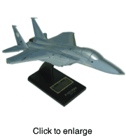 F-15E Eagle Model Wood Airplane  - click to enlarge