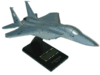 F-15E Eagle Model Wood Airplane Autographed by the Pilot, Brig. Gen. Chuck Yeager 