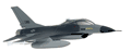F - 16A Falcon (USAF).