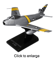 F - 86F Sabre, (USAF). - click to enlarge