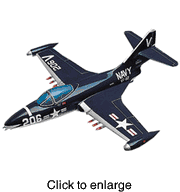 F - 9F - 5 Panther, (NAVY). - click to enlarge