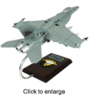 F/A - 18E Super Hornet, (NAVY). - click to enlarge