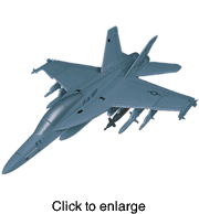 F/A - 18F Super Hornet - click to enlarge