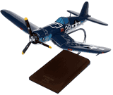 F4U - 1 Corsair US NAVY Wood Model Airplane