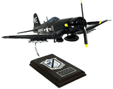 F4U - 4 Black Sheep Corsair Wood Model Airplane  (MARINES)