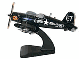 F4U-4 Corsair Airplane Model (MARINES)  #68, Blue, Unloaded