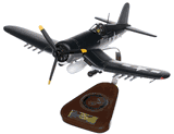 F4U-4 Corsair Wood Airplane Model (MARINES)