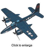 F7F - 1 Tigercat - click to enlarge