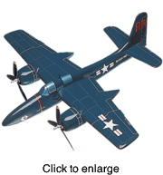 F7F - 1 Tigercat (MARINES) - click to enlarge