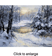 First Snowfall:  by Charles Vickery - click to enlarge