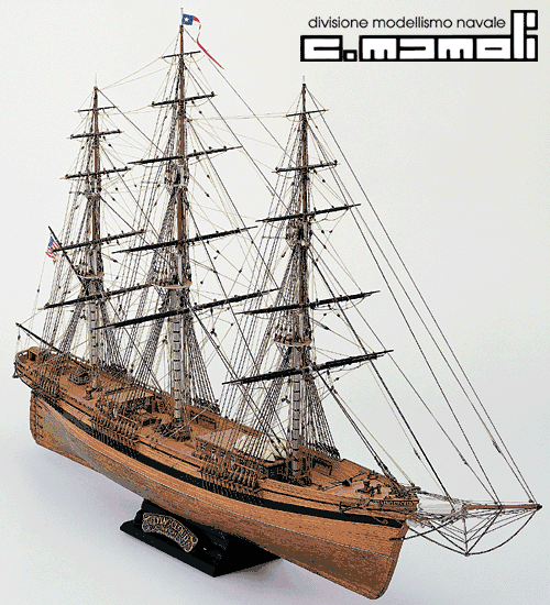 Flying Cloud Wood Model Ship Kit 