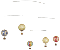 Flying the Skies Balloon Mobile