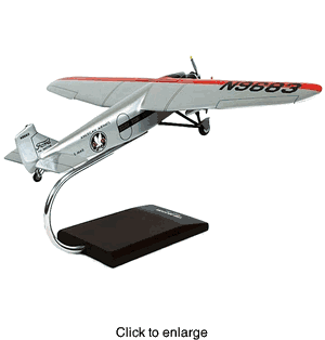 Ford Tri - Motor AT-5  Wood Model Airplane  (American Airlines) - click to enlarge