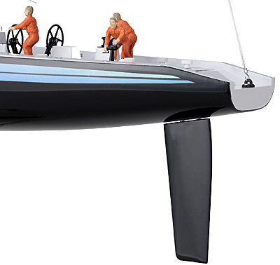 Fortune 612 11B Rudder