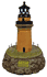Gay Head Lighthouse (MA) 1856 by Lefton Gay Head Lighthouse (MA) 1856 by Lefton