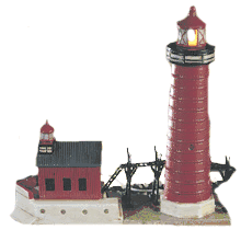 Grand Haven, MI. Lefton Lighthouse: 1905.