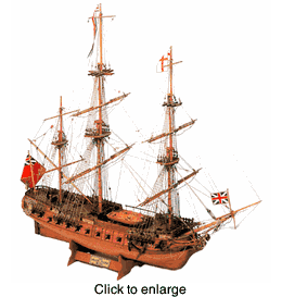 H.M.S. Ajax - click to enlarge