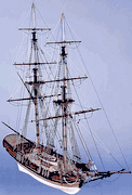 H.M.S. Badger Wood Model Ship Kit by Caldercraft  / JoTiKa