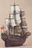 H.M.S. Endeavour Ship Model  -  Walnut