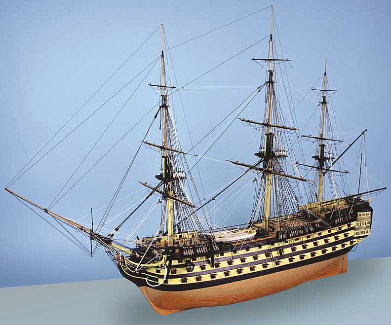 H.M.S. Victory Wooden Model Kit by JoTiKa / Caldercraft