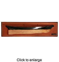Half Hull: America, with deck detail - click to enlarge