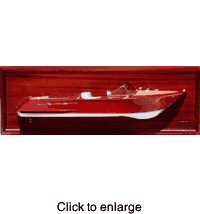 Half Hull: Riva Aquarama Special - 1962. With deck details. - click to enlarge