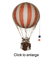 Hanging Helium Balloon  - click to enlarge