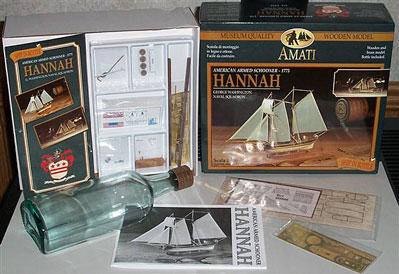 Hannah Ship in Bottle Kit 