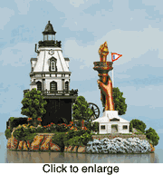 Harbour Lights Lighthouse 1876 Centennial Expo - click to enlarge