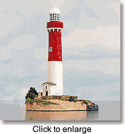 Harbour Lights Lighthouse Barnegat  NJ, - click to enlarge