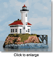 Harbour Lights Lighthouse Cape Arago Oregon - click to enlarge