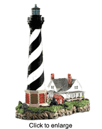 Harbour Lights Lighthouse: Cape Hatteras, NC. - click to enlarge