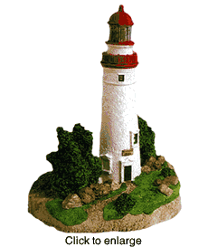 Harbour Lights Lighthouse: Marblehead, OH. - click to enlarge