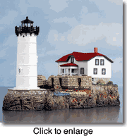 Harbour Lights Lighthouse Portsmouth Harbor, NH - click to enlarge