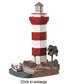 Harbour Lights Lighthouse: Sea Pines, SC. - click to enlarge
