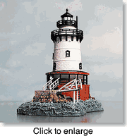 Harbour Lights Lighthouse Tarrytown New  York - click to enlarge
